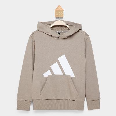 Moletom Com Capuz Infantil Adidas Big Logo