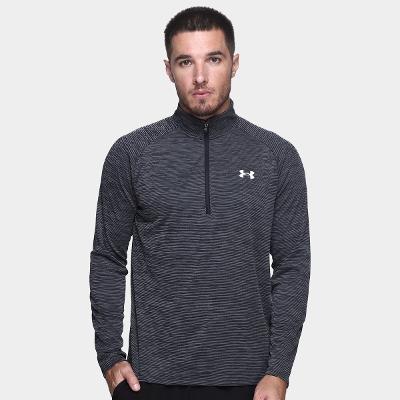 Blusa Under Armour 1/2 Zip Tech Tex Masculina