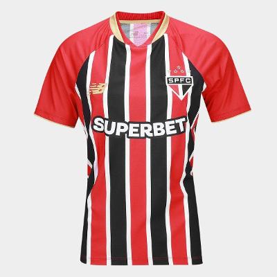 Camisa São Paulo II 25/26 s/n Torcedor New Balance Feminina