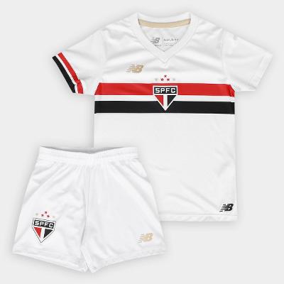 Kit São Paulo Infantil 25/26 s/n° Home New Balance