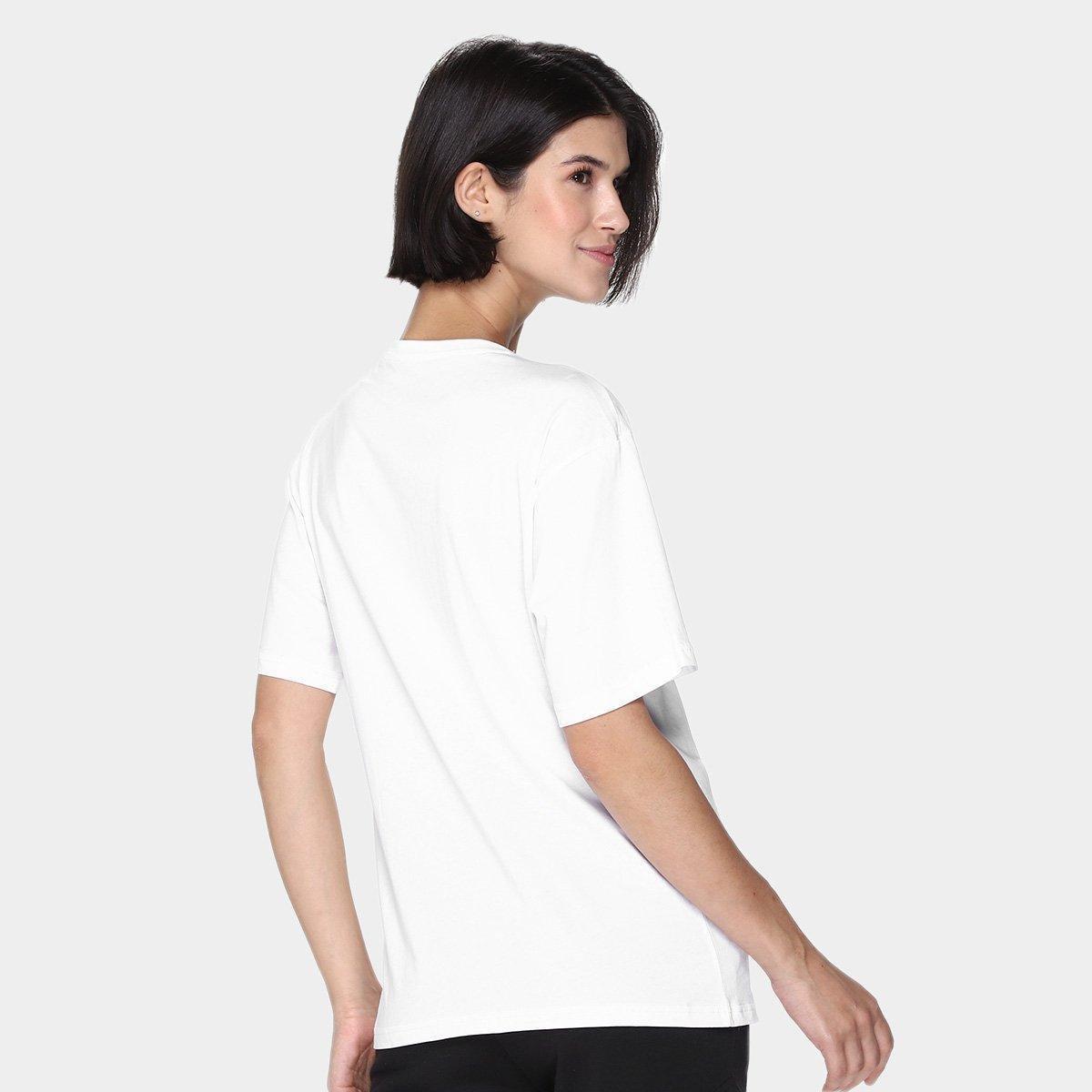 Camiseta Puma Logo Relaxed Feminina - 2