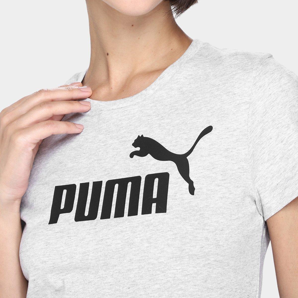 Camiseta Puma Logo N. 1 Feminina - 3