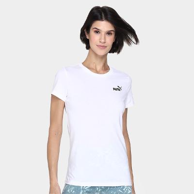 Camiseta Puma Small no. 1 Logo Feminina
