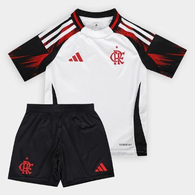 Kit Flamengo Infantil II 25/26 s/n Torcedor Adidas