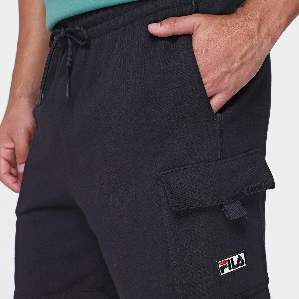 Bermuda Fila Confort Cargo Letter Masculina - 3