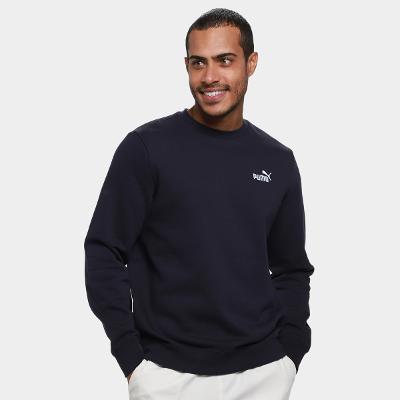 Moletom Puma Small No. 1 Logo Crew Masculino