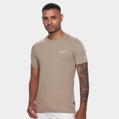 Camiseta Puma Ess + Tape Unissex
