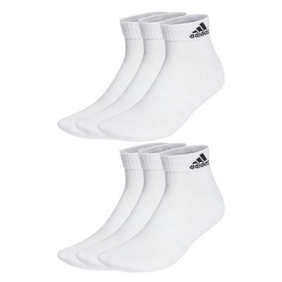 Kit Meia Adidas Cano Baixo Sportwear c/ 6 Pares