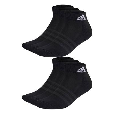 Kit Meia Adidas Cano Baixo Sportwear c/ 6 Pares