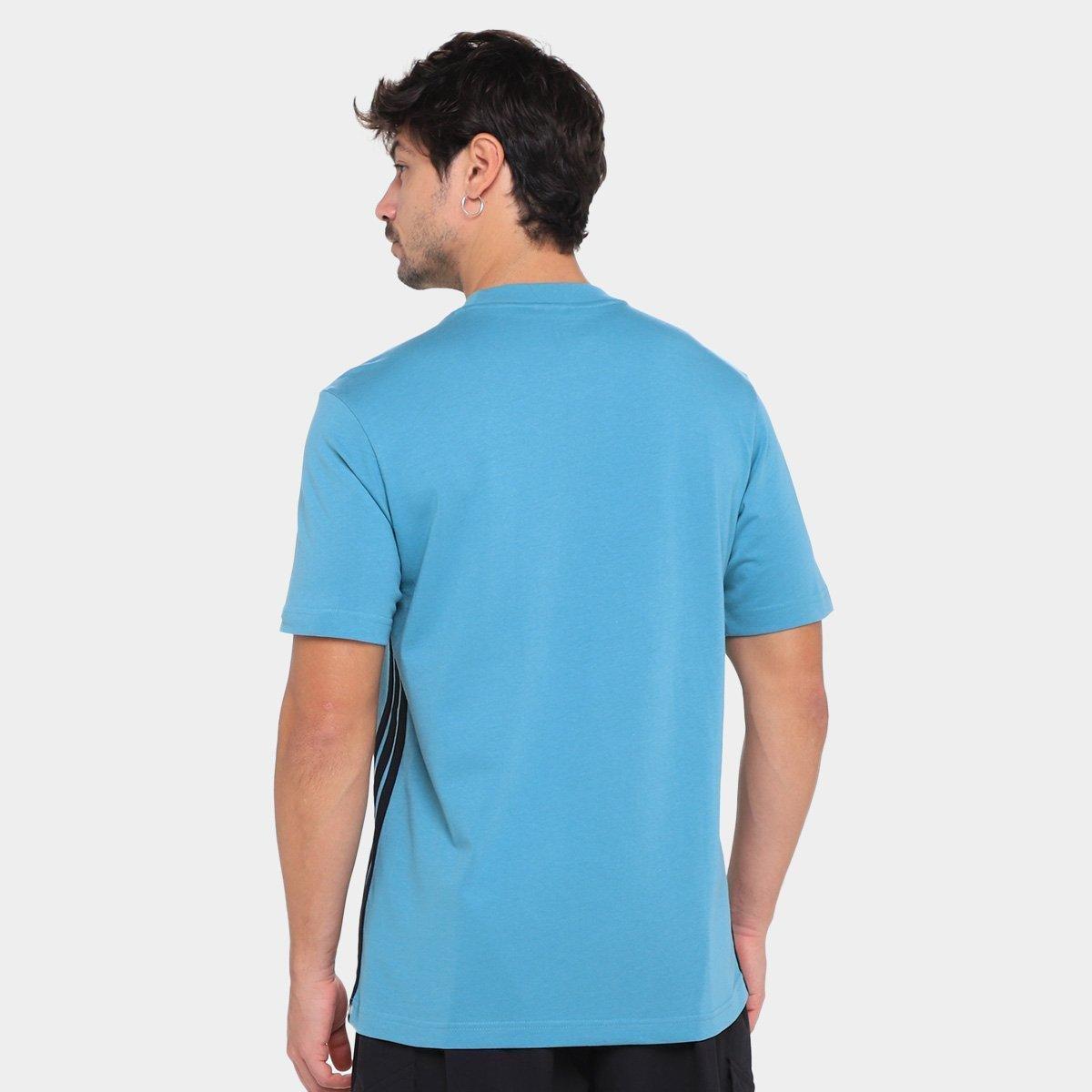 Camiseta Adidas 3 Listras Stretch Masculina - 2