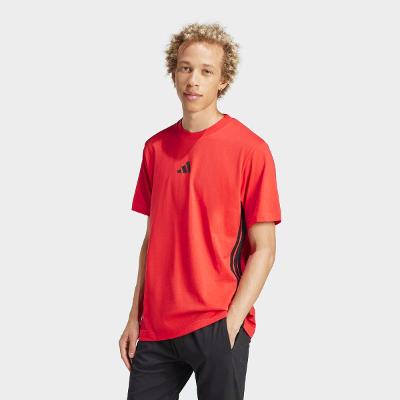 Camiseta Adidas 3 Listras Stretch Masculina