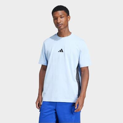 Camiseta Adidas 3 Listras Stretch Masculina