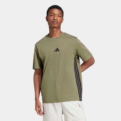 Camiseta Adidas 3 Listras Stretch Masculina
