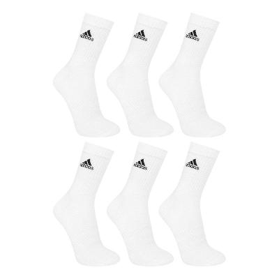 Meia Adidas Cano Alto Com 6 Pares