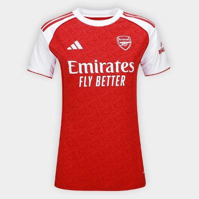 Camisa Arsenal Home 25/26 s/n Adidas Feminina