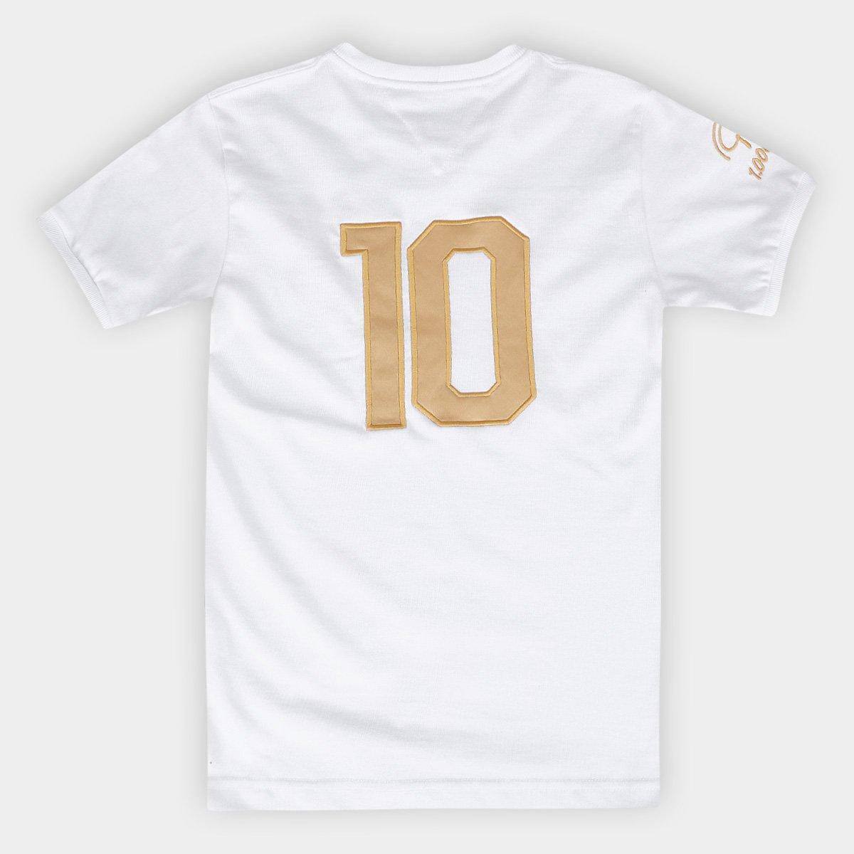 Camisa Santos Pelé Athleta Comemorativa 1000 Gols Infantil - 2