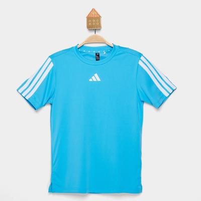 Camiseta Infantil Adidas 3 Listras Menino