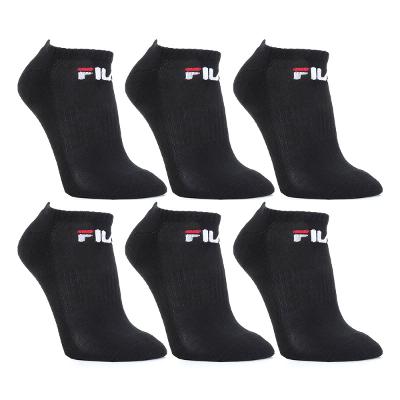 Kit Meias Fila Cano Curto Logo 6 pares