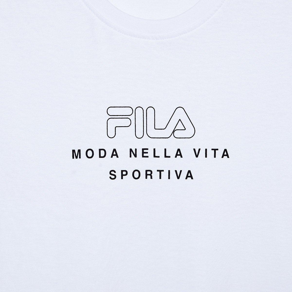 Camiseta Infantil Fila Conforto Vita Outline Menina - 2