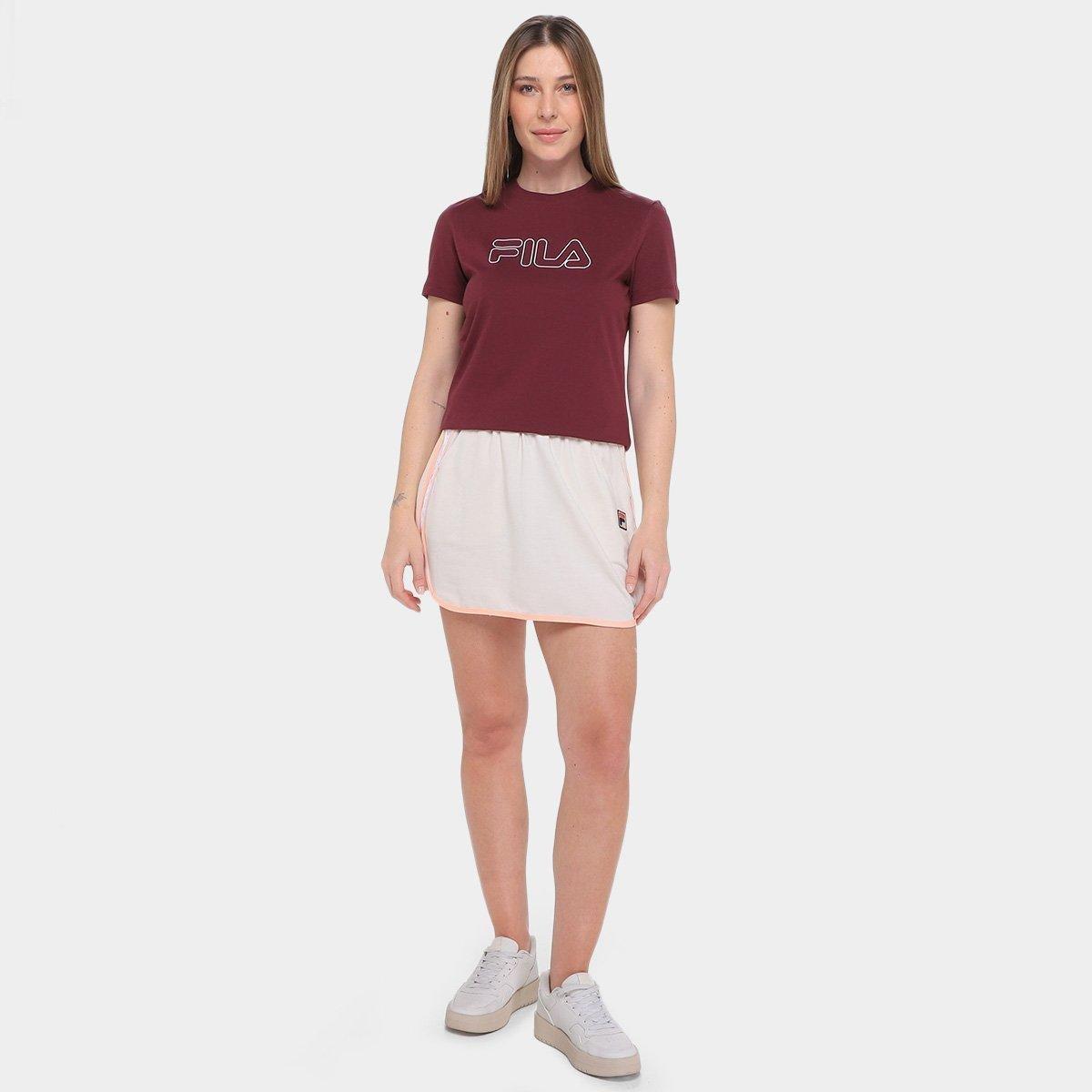 Camiseta Fila Basic Outline Feminina - 4
