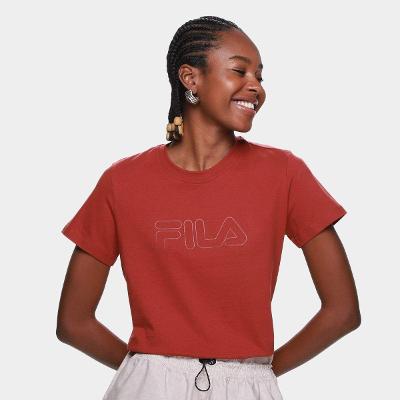 Camiseta Fila Basic Outline Feminina