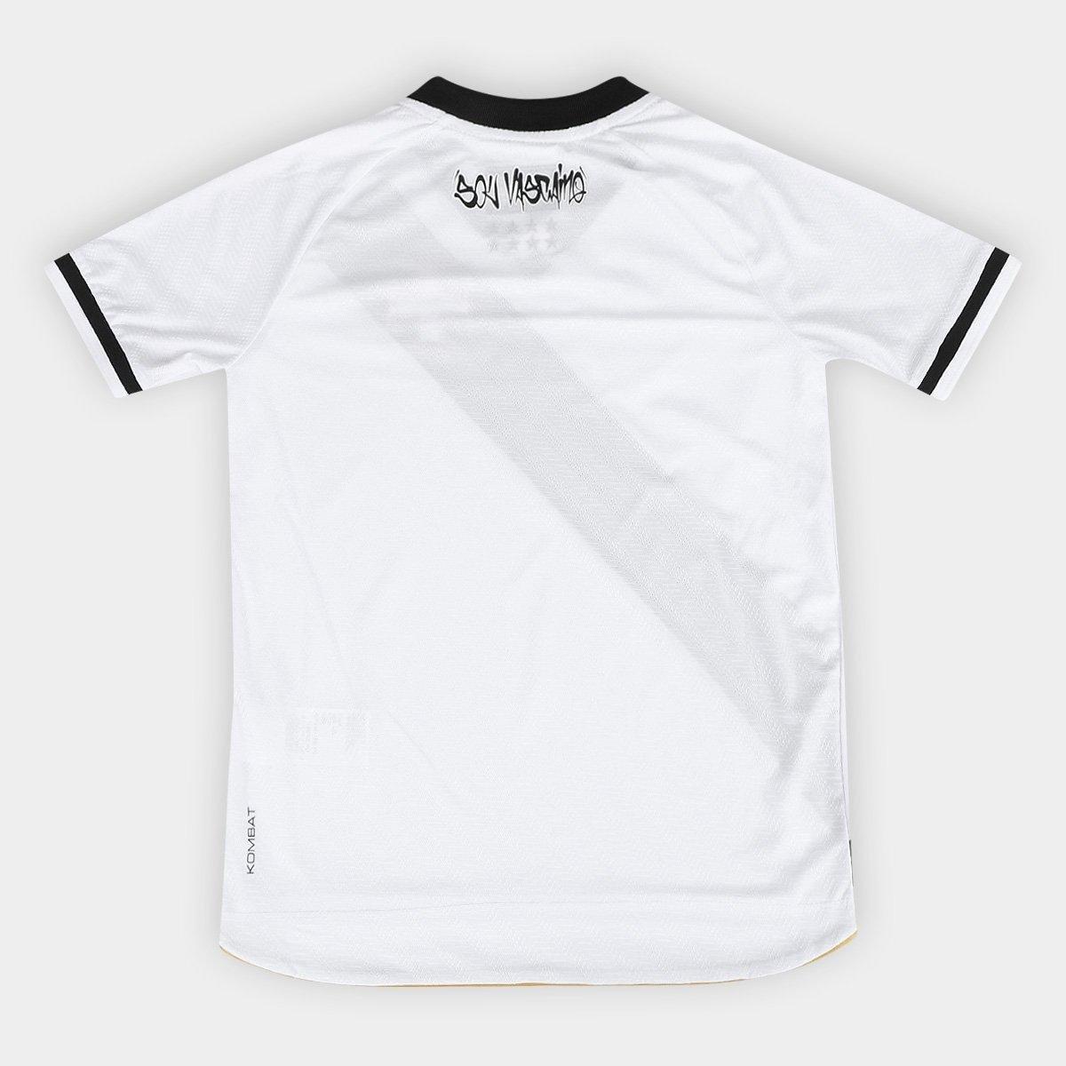 Camisa Infantil Vasco II 25/26 s/n Jogador Kappa Masculino - 2