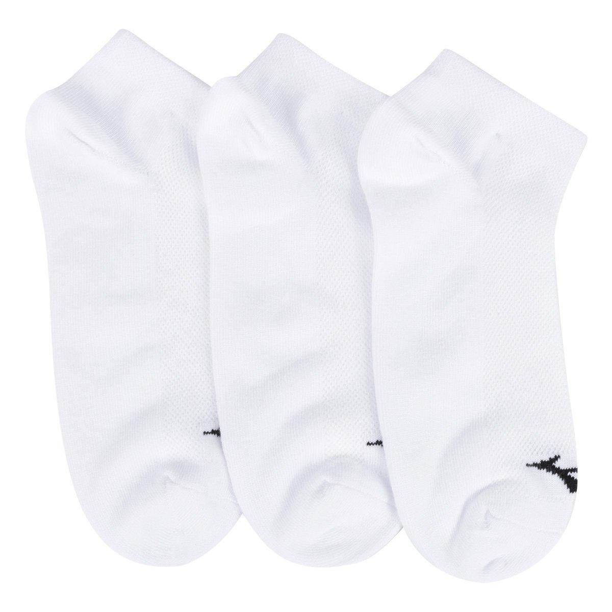 Kit Meia Cano Curto Mizuno Basic C/ 6 Pares - 3