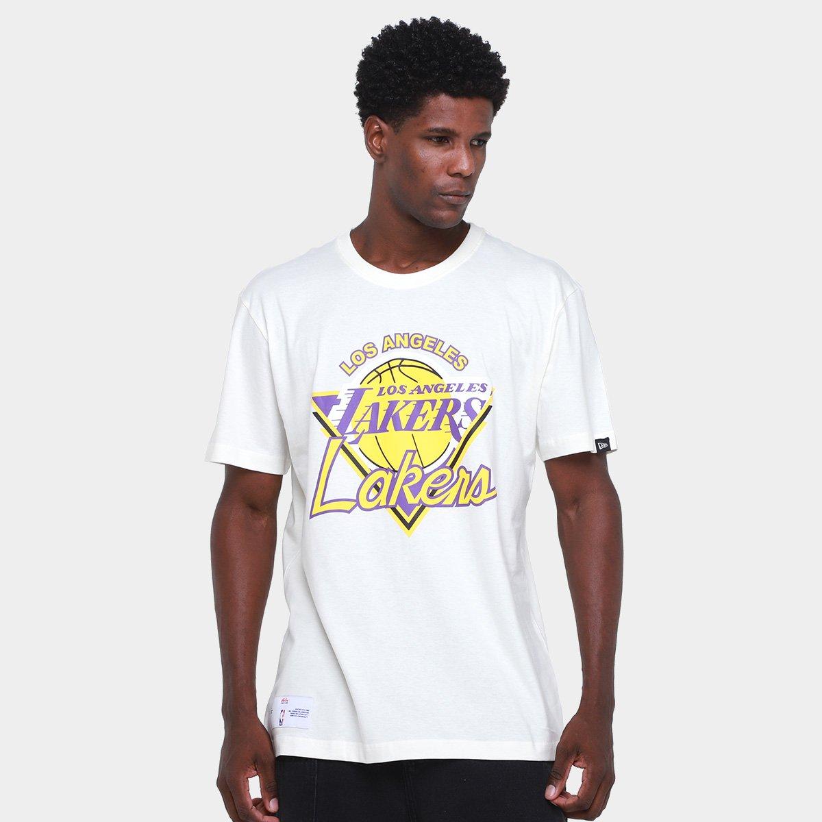 Camiseta NBA Los Angeles Lakers Fashion Fanpage New Era Masculina - 1