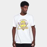 Camiseta NBA Los Angeles Lakers Fashion Fanpage New Era Masculina - 1