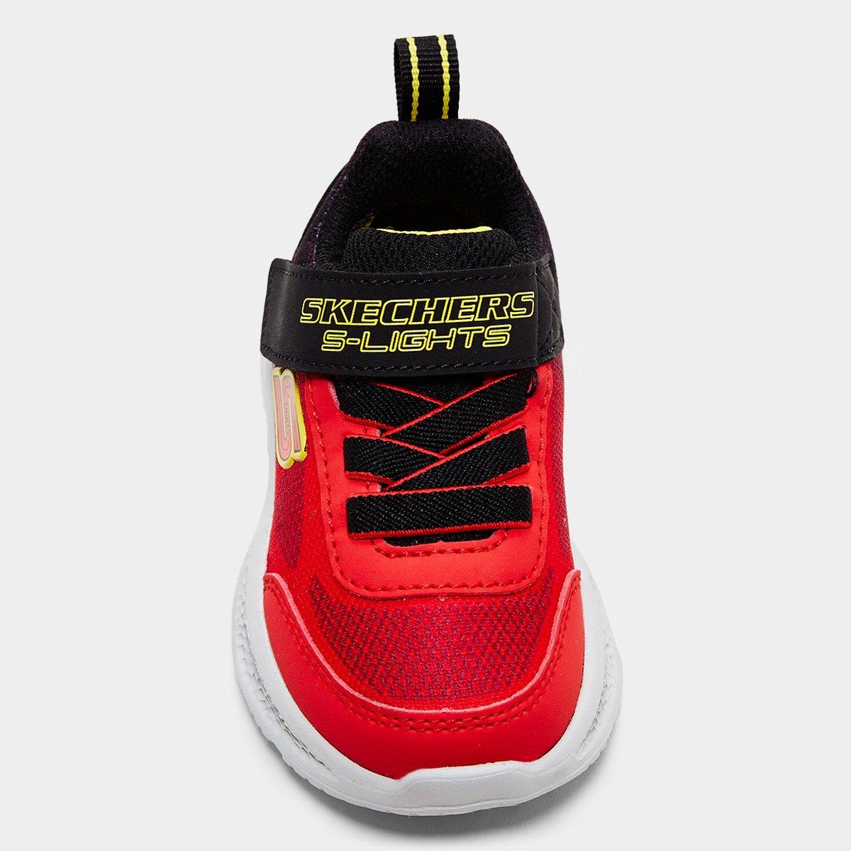 Tênis Infantil Skechers Meteor-Lights-Krendo Masculino - 5