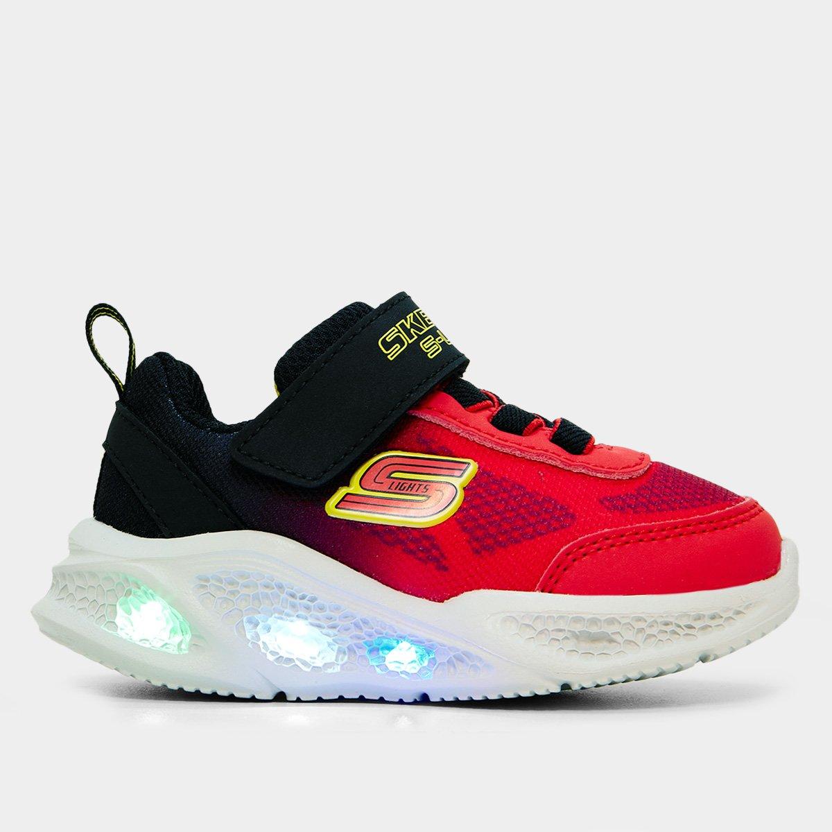 Tênis Infantil Skechers Meteor-Lights-Krendo Masculino - 1