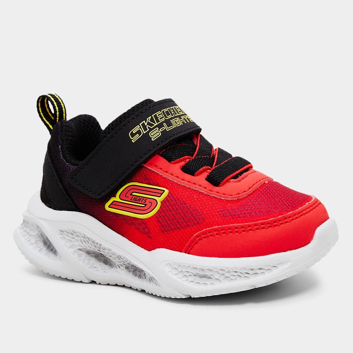 Tênis Infantil Skechers Meteor-Lights-Krendo Masculino - 3