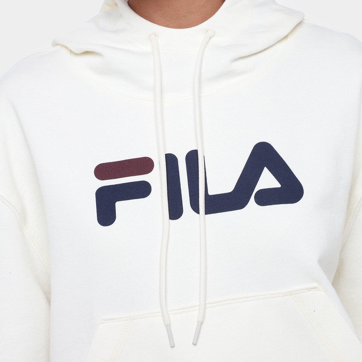 Casaco Com Capuz Fila Comfort Letter lii Feminino - 3