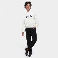 Casaco Com Capuz Fila Comfort Letter lii Feminino - 4