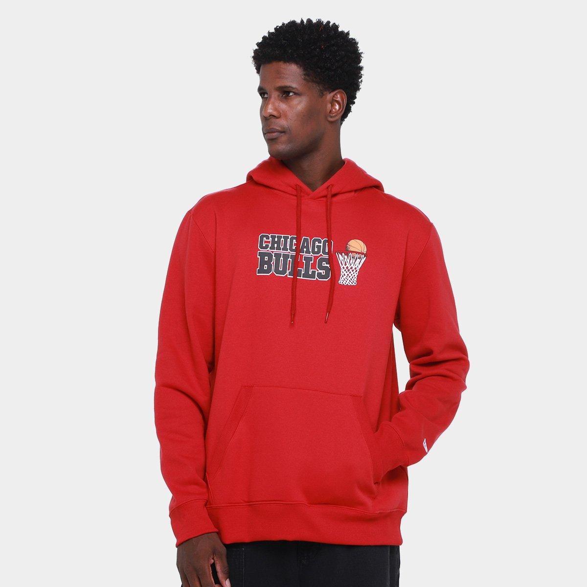 Moletom NBA Chicago Bulls Core New Era Masculino - 1