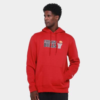 Moletom NBA Chicago Bulls Core New Era Masculino