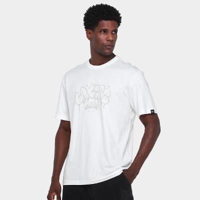 Camiseta NBA LosAngeles Lakers Hip Hop Origens New Era Masculina