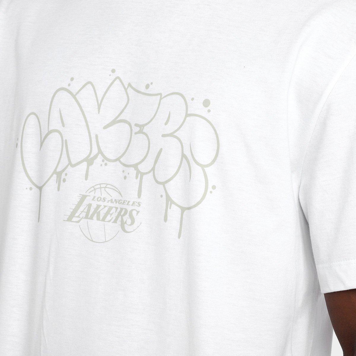 Camiseta NBA LosAngeles Lakers Hip Hop Origens New Era Masculina - 3