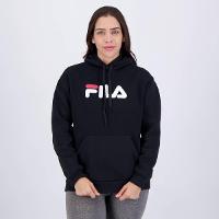 Moletom Fila Comfort Letter Winter Com Capuz Feminino - 1