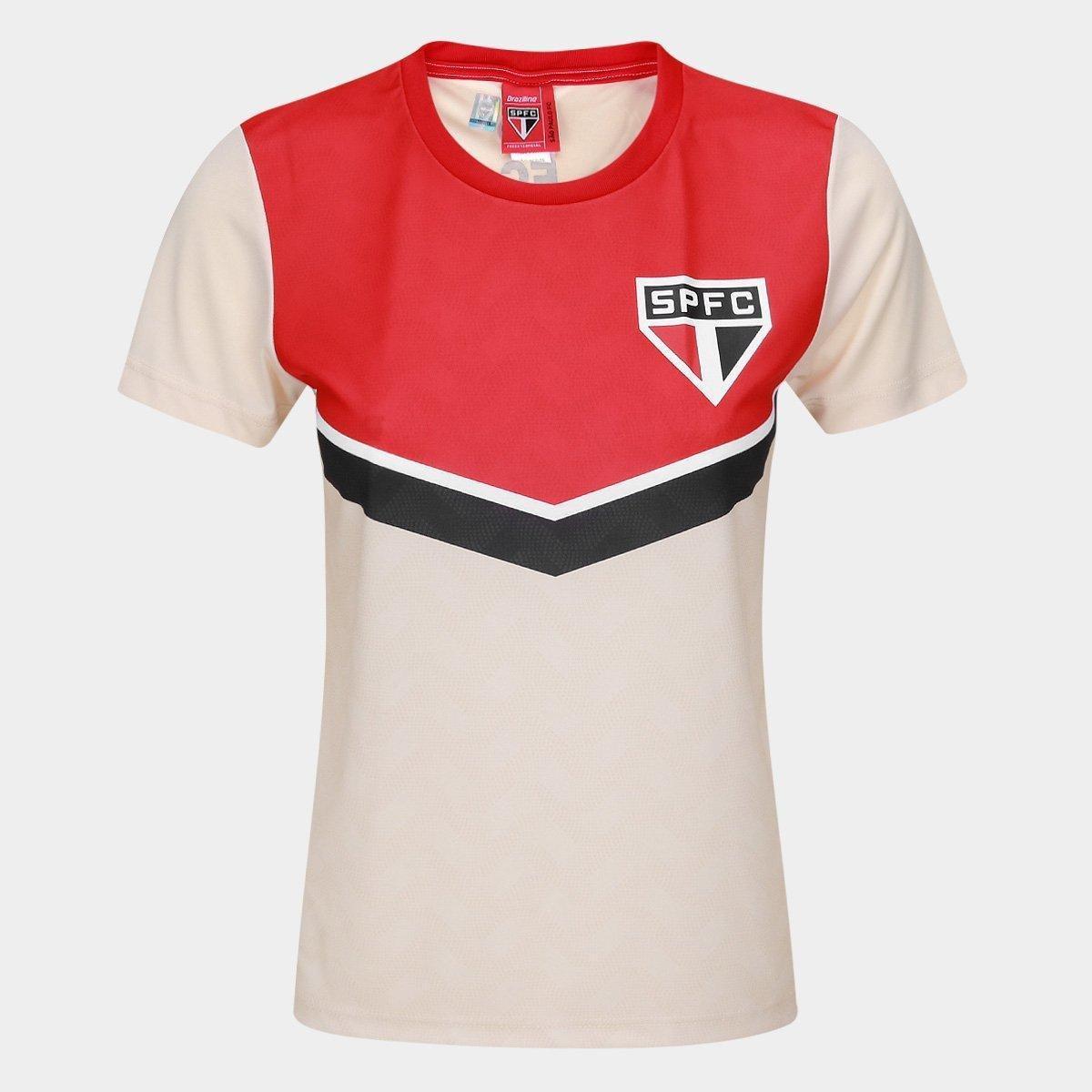 Camisa São Paulo Braziline Fundamento Feminina - 1