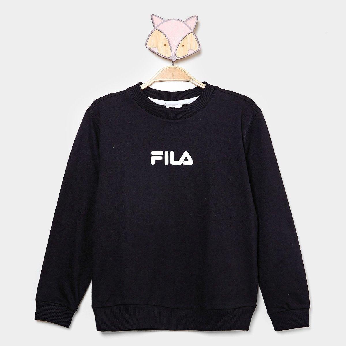 Moletom Infantil Fila Regular Letter Light Menino - 1