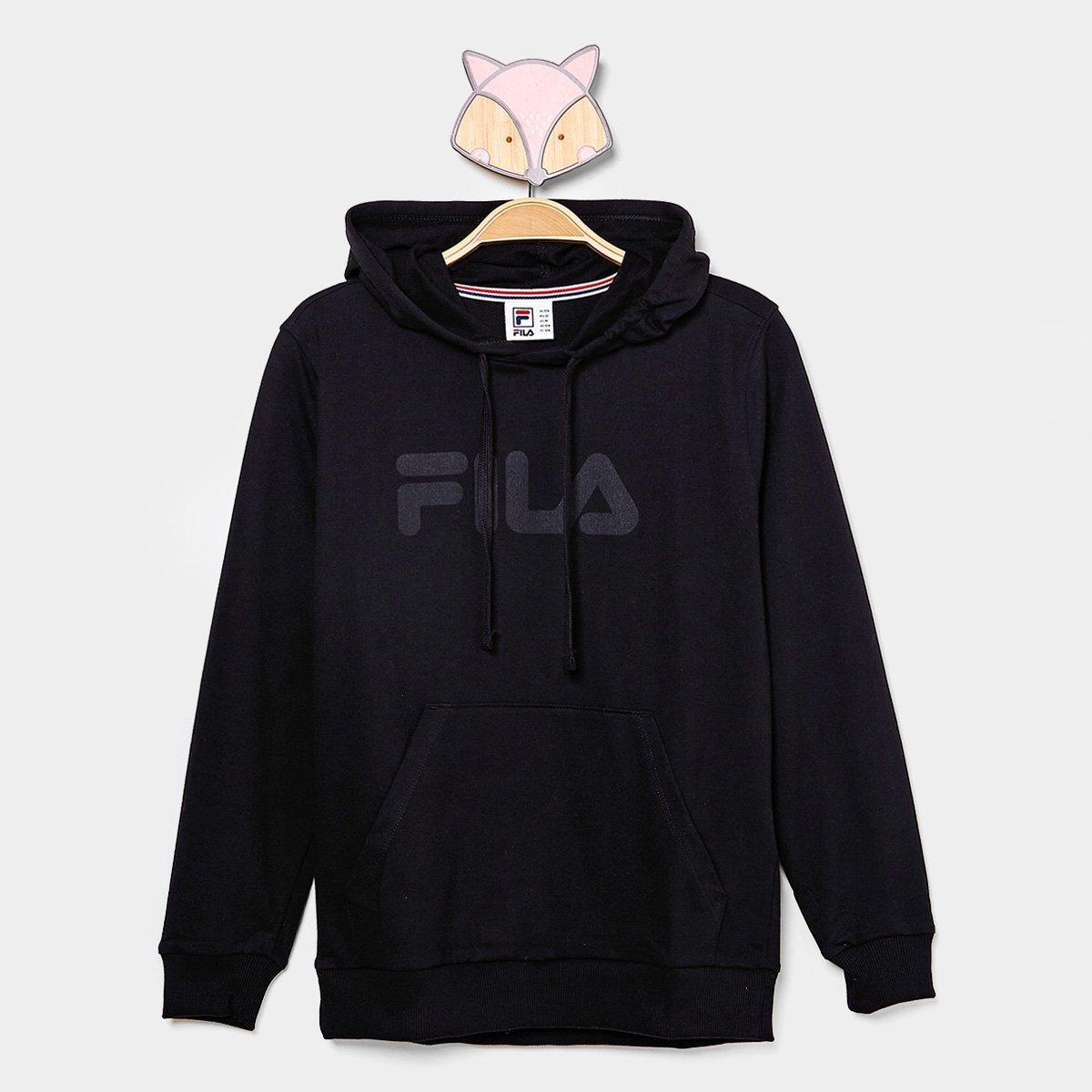 Moletom com Capuz Infantil Fila Basic - 1
