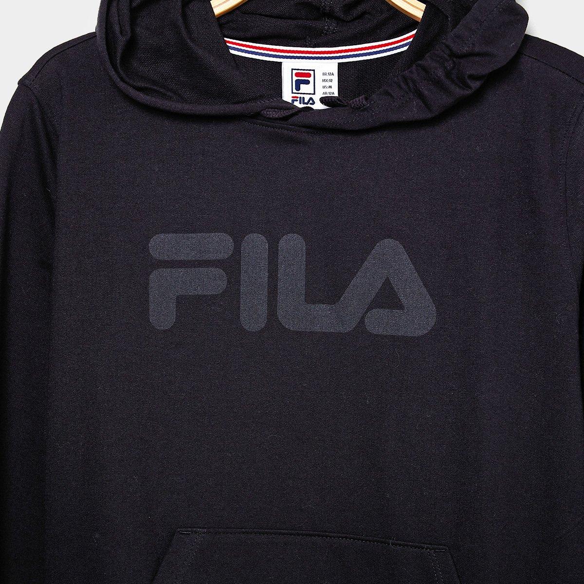Moletom com Capuz Infantil Fila Basic - 2
