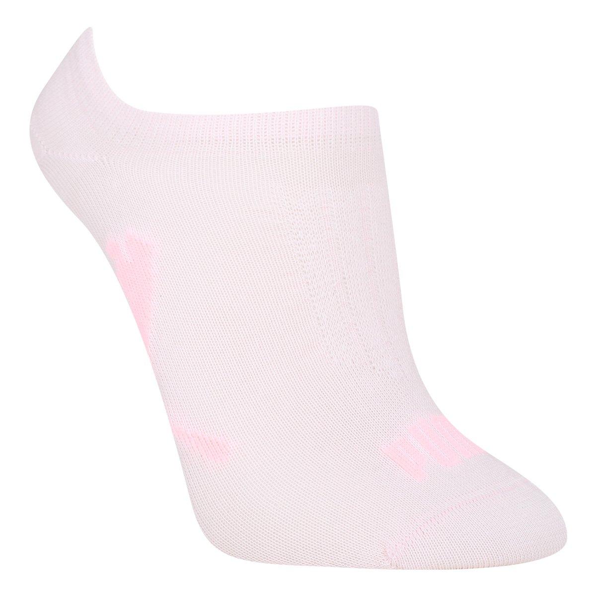 Kit Meia Puma Invisível Esportiva C/ 3 Pares Feminina - 2