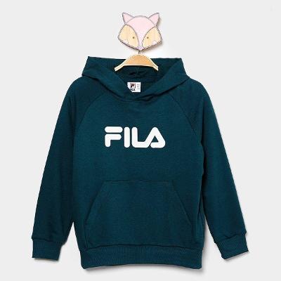 Moletom Infantil Fila Canguru Letter B Menino