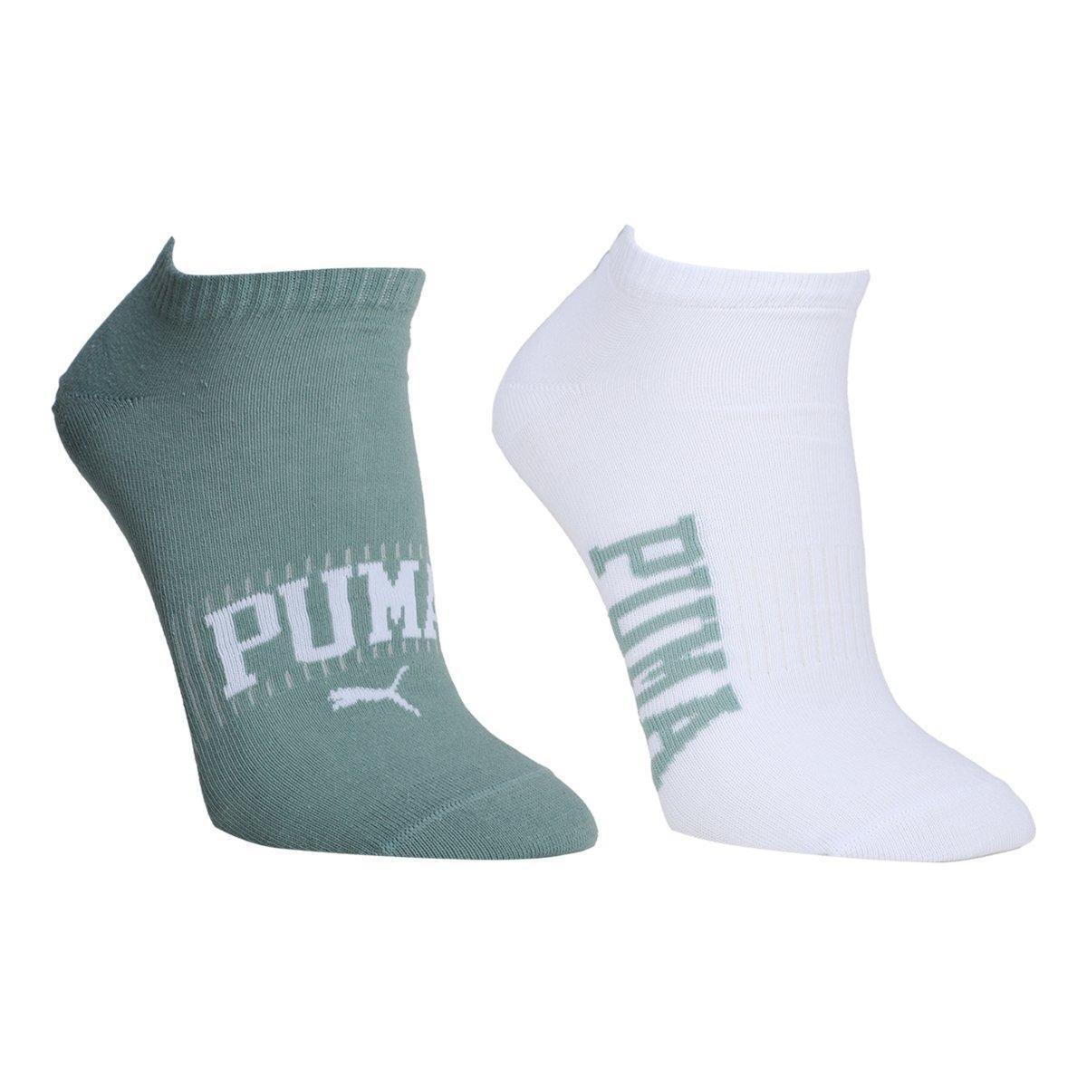 Kit Meia Sapatilha Puma C/ 2 Pares Masculina - 1