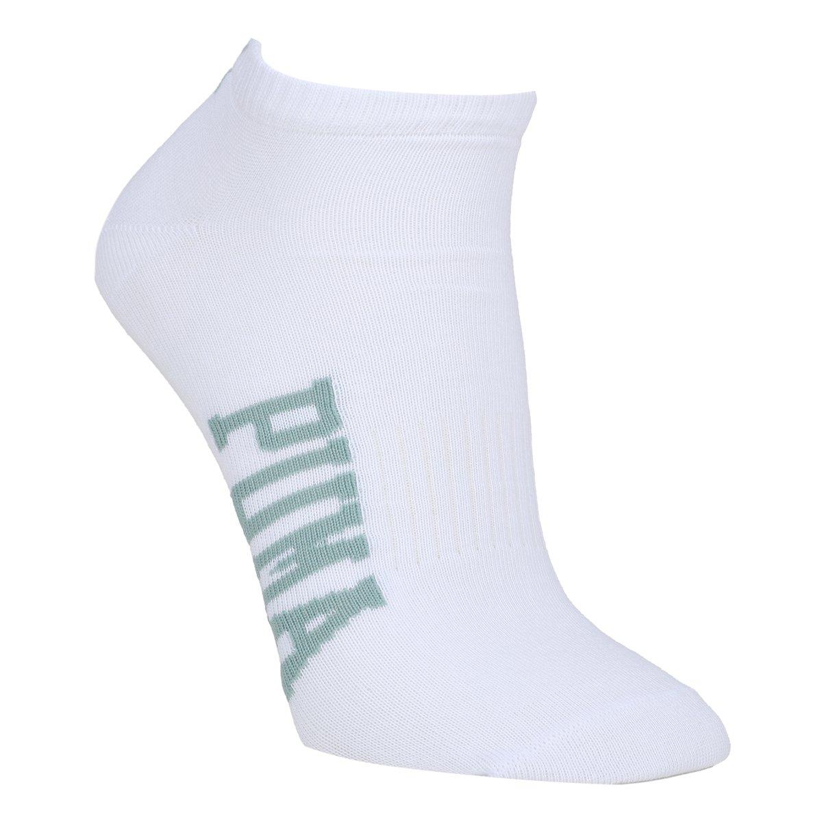 Kit Meia Sapatilha Puma C/ 2 Pares Masculina - 3