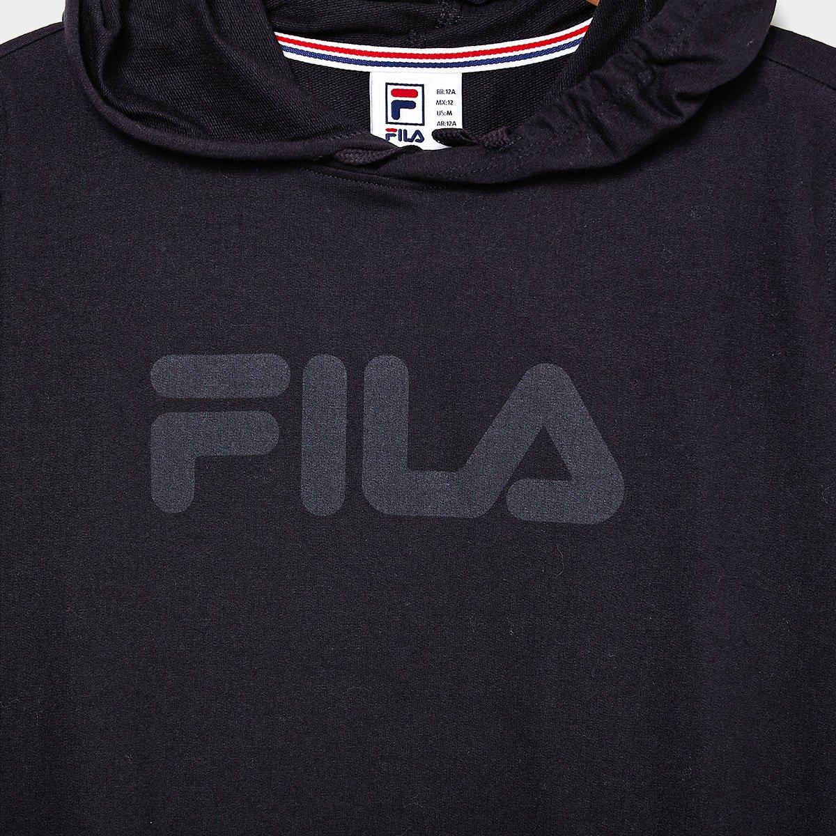 Moletom com Capuz Infantil Fila Basic - 2