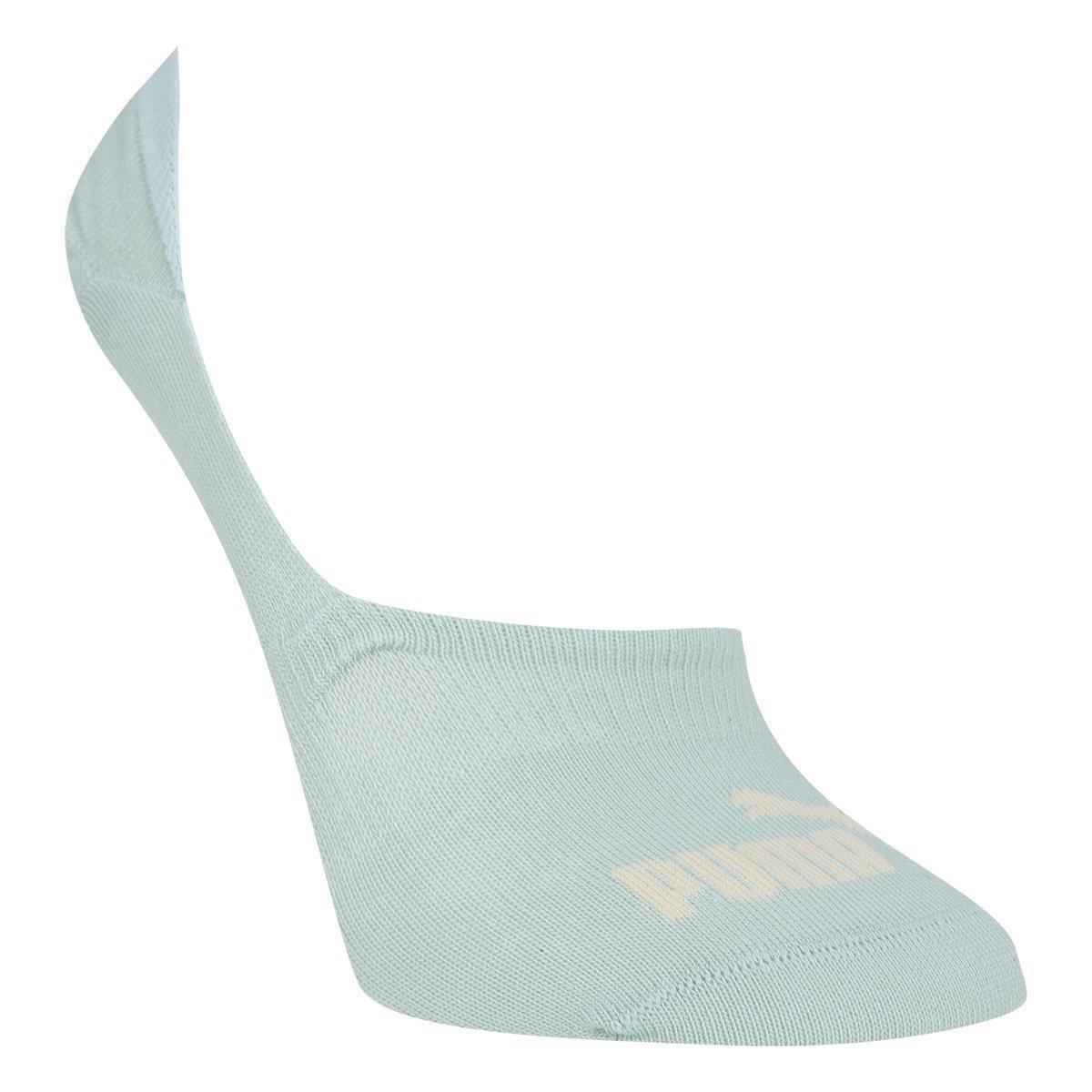 Kit Meia Sapatilha Puma Super Invisível Esportiva C/ 2 Pares Feminina - 2