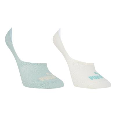 Kit Meia Sapatilha Puma Super Invisível Esportiva C/ 2 Pares Feminina